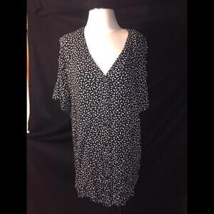 Short sleeve a personal touch button up blouse 2x